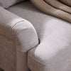 Dusk Hampshire Light Grey Chenille 3 Seater Sofa RRP £475