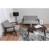 Upholstery Sofa Couch Armchair Tub Chair Seat Oak/Walnut Wood Frame Living Room