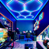 LED Hexagon Garage Light RGB LED Garage Lights RGB Hexagon Lights with Control