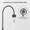 LED Floor Lamp Standing Night Light Modern Living Room Reading Lamp Black