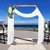 Large Wood Wedding Arch Backdrop Stand Flower Balloon Rack Party Archway Decor