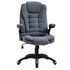 High Back Home Office Chair Computer Desk Chair w/ Arms Swivel Wheels Dark Grey