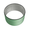 Galvanised Raised Bed Garden Outdoor Elevated Planter Box, Oval/L Shape/Ladder