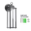 Traditional Outdoor Garden Wall Light Lantern Corridor Porch Patio Fence Lamp
