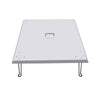 30''X30'' Fire Pit Heat Deflector Fire Pit Cover Stainless Steel Heat Deflector