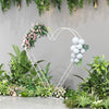 Round/Oval/Square Wedding Arch Stand Birthday Party Backdrop Flower Balloon Deco