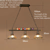 Vintage Pool Billiard Snooker Table Light Pendant Lights Lamp Bar Chandelier UK