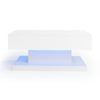 Lift Top Coffee Table LED Center Table with Storage Compartment for Living Room