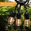 10/15/20/30M Garden Mains Powered Outdoor Light String LED Bulbs Festoon Party