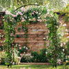 7ft Metal Garden Arch Shabby Chic Pergolas Rusty Garden Arbour Garden Plant Arch