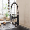 Modern Mono Kitchen Sink Mixer Taps 360° Pull Out Spray Spout Single Lever 3 Way