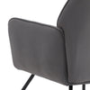 Frosted Velvet Upholstered Rocking Chair Home Office Relaxing Glider Armchairs