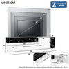 Modern 170cm TV Unit Stand TV Cabinet Sideboard with Storage & High Gloss Front