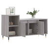 TV Cabinet Grey Sonoma 100x35x55 cm Engineered Wood vidaXL