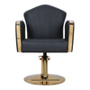 Adjustable Barber Chair Faux Leather Swivel Hydraulic Salon Chairs with Footrest
