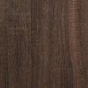 Wall Cabinet Brown Oak 80x15x80 cm Engineered Wood