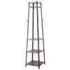 Home Hotel Garment Rack Luxury Clothes Rail Hall Entryway Coat Stand Furniture