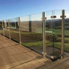 Clear Glass Balustrade Panels 10mm Toughened Glass for Decking Balcony Stairs