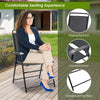 4 PCS Outdoor Folding Chair All-Weather Portable Patio Chair Set w/ Backrest