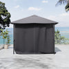 XL Patio Gazebo Canopy Garden Pavilion Tent Shelter with Sidewalls , Steel Frame