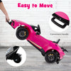 Toddlers 12V Ride On Toy Car Electric Vehicles with Remote Control-Pink