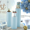 Wedding Paper Cylinder Display Plinth Podium Flower Cake Desert Stand Event Deco