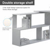 Computer Desk PC Table L-shaped Corner w/Shelves/Drawers Workstation Home Office