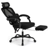 High Back Mesh Desk Chair with Retractable Footrest