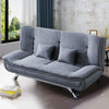 3 Seater Sofas Settee Corner Double Sleeper Sofa Bed Recliner Couch Sofabed Grey