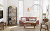 Bookshelf 5-Tier Industrial Stable Bookcase Storage Rack Standing Easy Assembly