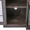 Living Room 150cm TV Stand with Electric Fireplace Set -3 Colour Fire/4 Cabinet