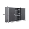 Key Lockable Heavy Duty Metal Workshop Tool Trolley Rolling Storage Tool Cabinet