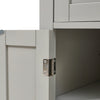 Kitchen Island Storage Drawer Trolley Rolling Cart Cupboard Cabinet on Wheels