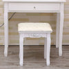 Dressing Table Stool Makeup Vanity Chair Soft Seat Bench Velvet Piano Bar Stools