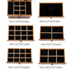 Desktop Storage Box Drawers Organizer Box Jewelry Container Case Storage Rustic