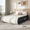 Air Bed With Integrated Pillow & Built-In Electric Pump, Inflatable Mattress