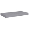 Floating Wall Shelf Grey 50x23x3.8 cm MDF