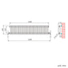 Traditional Radiator 2 3 Column Horizontal Vertical Cast Iron Style Vintage Rads