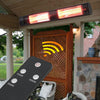 Electric Heater Garden Heating Free Standing/Wall-mounted/Hanging Outdoor Warmer