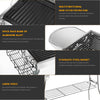Folding BBQ Charcoal Barbecue Grill Stainless Steel Garden Picnic Camping Stove