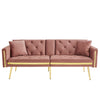 MODERN VELVET SOFA BED 2 SEATER CLICK CLACK SOFA SETTEE COUCH FOR LIVING ROOM