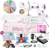 Portable Sewing Machine for Beginners - Lightweight with Kit, Extension Table