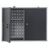 Large 2 Door Lockable Workshop Garage Tools Storage Cabinet Tool Chest Box Metal