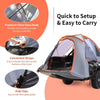Pickup Truck Tent for 2-Person Sleeping Portable Truck Tent W/ Removable Rainfly