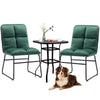 2x Velvet Dining Chairs Accent Home & Restaurant Living Room Folding Lounge Seat