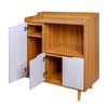 3 Doors Small Sideboard Cupboard Cabinet Hallway Bedroom Kitchen Storage Rack