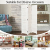 Folding Room Divider Living Room Partition Privacy Screen Separator 3/4/6 Panels