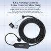 EV Charging Cable Type 2 UK Plug 3 Pin Electric Vehicle Car Charger Protable 13A