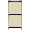 Storage Cabinet with 4 Fabric Baskets 63x30x71 C6I3