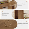 80cm Round Coffee Table for Living Room 2-Tier Modern Circle Accent Center Table
